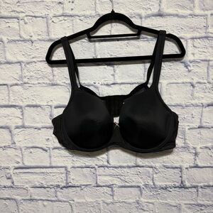 cacique lightly lined balconette bra Black Size 46 C